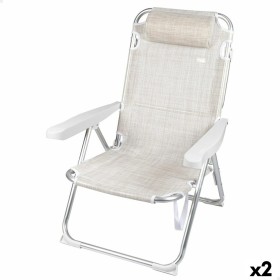 Chaise Pliante Aktive Ibiza 48 x 90 x 60 cm (2 Unités): Plus de 300.000 produits de grandes marques en vente directe à prix usin
