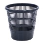 Corbeille à papier Plastiken Grille Noir polypropylène 16 L: Plus de 300.000 produits de grandes marques en vente directe à prix