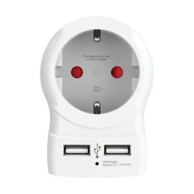 Adaptateur pour Prises Skross 1500282 USB x 2 Européen 2,4 A: Plus de 300.000 produits de grandes marques en vente directe à pri
