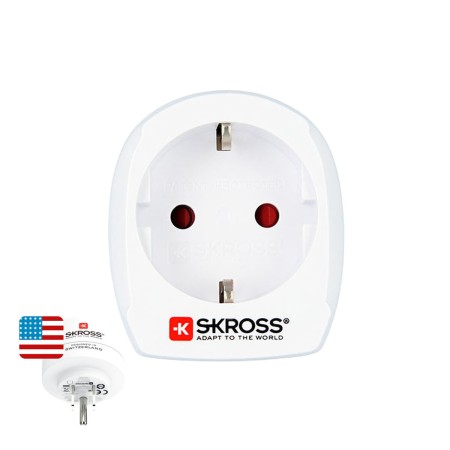 Adaptateur de courant Skross 1500203-E Européen États-Unis: Plus de 300.000 produits de grandes marques en vente directe à prix 