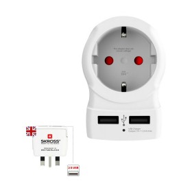 Adaptateur de courant Skross 1500280 USB x 2 Européen United Kingdom: Plus de 300.000 produits de grandes marques en vente direc