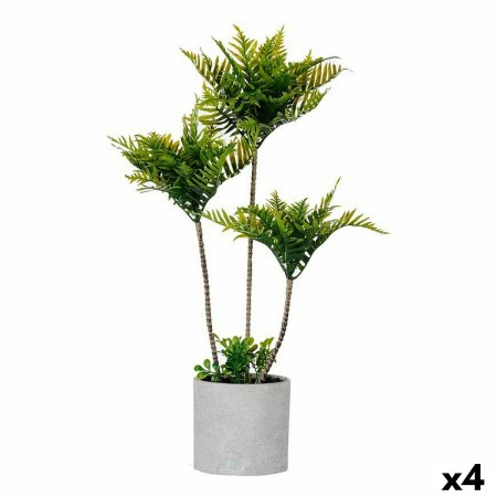Plante décorative Ibergarden XD22-1826 Plastique Ciment Palmier 20 x 70 x 20 cm (4 Unités): Plus de 300.000 produits de grandes 