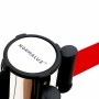 Séparateur NMZ Extensible Rouge Argenté Acier inoxydable 2 m: Plus de 300.000 produits de grandes marques en vente directe à pri