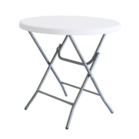 Table Piable Blanc HDPE 80 x 80 x 74 cm: Plus de 300.000 produits de grandes marques en vente directe à prix usine sur cadeaufou