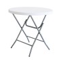 Table Piable Blanc HDPE 80 x 80 x 74 cm: Plus de 300.000 produits de grandes marques en vente directe à prix usine sur cadeaufou