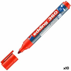 Marqueur pour tableau blanc Edding 360 Rechargeable Rouge (10 Unités): Plus de 300.000 produits de grandes marques en vente dire