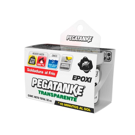 Soudure à froid PEGATANKE Epoxi Transparent 32 ml: Plus de 300.000 produits de grandes marques en vente directe à prix usine sur