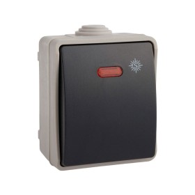 Interrupteur simple commuté Solera 3303il IP54 6,5 x 8 x 5,5 cm: Plus de 300.000 produits de grandes marques en vente directe à 
