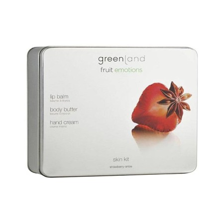 Set de cosmétique Greenland Fraise Anis 3 Pièces: Plus de 300.000 produits de grandes marques en vente directe à prix usine sur 
