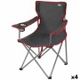 Chaise de camping pliante Aktive Gris foncé 45 x 82 x 47 cm (4 Unités): Plus de 300.000 produits de grandes marques en vente dir