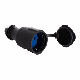 Socle de prise Solera 5707c 250 V Noir Avec couvercle 4,8 mm 16 A IP44: Plus de 300.000 produits de grandes marques en vente dir