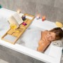 Plateau de Baignoire Extensible en Bambou Trayth InnovaGoods: Plus de 300.000 produits de grandes marques en vente directe à pri