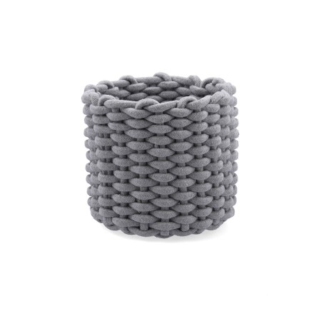 Panier décoratif Vinthera Moa Coton Gris 23 x 21 cm: Plus de 300.000 produits de grandes marques en vente directe à prix usine s