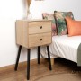 Table de Nuit Vinthera Moa Naturel Métal 35 x 26 x 65 cm: Plus de 300.000 produits de grandes marques en vente directe à prix us