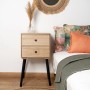 Table de Nuit Vinthera Moa Naturel Métal 35 x 26 x 65 cm: Plus de 300.000 produits de grandes marques en vente directe à prix us