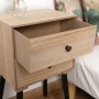 Table de Nuit Vinthera Moa Naturel Métal 35 x 26 x 65 cm: Plus de 300.000 produits de grandes marques en vente directe à prix us