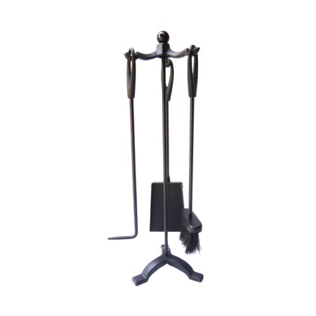 Acessoires de cheminée EDM 85752 Noir Fonte 19 x 59,5 cm (3 Pièces): Plus de 300.000 produits de grandes marques en vente direct