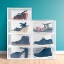 Boîte à chaussures empilable Max Home Blanc 6 Unités polypropylène ABS 35 x 18,5 x 27 cm: Plus de 300.000 produits de grandes ma