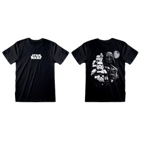 T shirt à manches courtes Star Wars Collage Noir Unisexe: Plus de 300.000 produits de grandes marques en vente directe à prix us