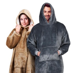 Couverture à Manche Sweat à capuche Taille unique: Plus de 300.000 produits de grandes marques en vente directe à prix usine sur