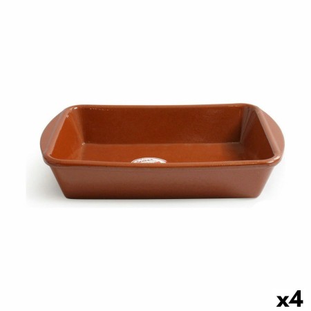 Plat à Gratin Azofra Faïence Rectangulaire 29 x 20 x 6 cm (4 Unités): Plus de 300.000 produits de grandes marques en vente direc