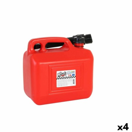 Réservoir de carburant avec entonnoir Continental Self Rouge 5 L (4 Unités) 5 L: Plus de 300.000 produits de grandes marques en 
