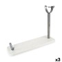 Support à jambon cru Quttin Marbre Acier 48,5 x 16 x 1,8 cm (3 Unités): Plus de 300.000 produits de grandes marques en vente dir
