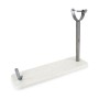Support à jambon cru Quttin Marbre Acier 48,5 x 16 x 1,8 cm (3 Unités): Plus de 300.000 produits de grandes marques en vente dir