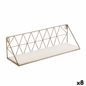 Étagère Vinthera Moa Acier Doré 40 x 12 x 12 cm (8 Unités): Plus de 300.000 produits de grandes marques en vente directe à prix 