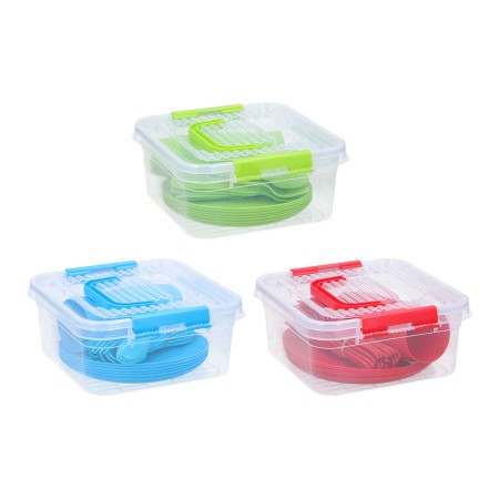 Set de pique-nique Excellent Houseware PVC 31 Pièces: Plus de 300.000 produits de grandes marques en vente directe à prix usine 