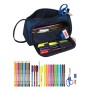 Trousse Scolaire avec Accessoires Batman Legendary Blue marine 20 x 11 x 8.5 cm (32 Pièces): Plus de 300.000 produits de grandes
