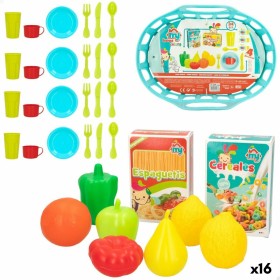 Set de jouets alimentaires Colorbaby Linge et ustensiles de cuisine 34 Pièces 33 Pièces (16 Unités): Plus de 300.000 produits de