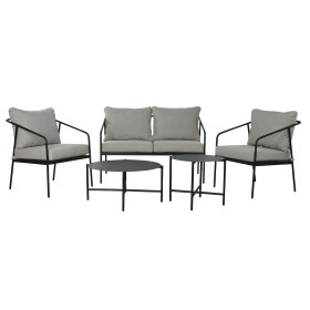 Ensemble de Table, Banc et 2 Chaises Home ESPRIT Acier 121 x 70 x 75 cm: Plus de 300.000 produits de grandes marques en vente di