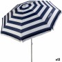 Parasol Aktive Bleu/Blanc 180 x 185 x 180 cm Acier Tissu Oxford (12 Unités): Plus de 300.000 produits de grandes marques en vent