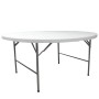 Table Piable Blanc HDPE 154 x 154 x 74 cm: Plus de 300.000 produits de grandes marques en vente directe à prix usine sur cadeauf