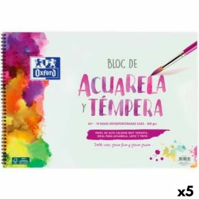 Bloc aquarelle Oxford 10 Volets 300 g/m² (5 Unités): Plus de 300.000 produits de grandes marques en vente directe à prix usine s