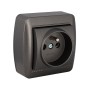 Socle de prise Solera Mural 2p+t Graphite 16 A 250 V Français: Plus de 300.000 produits de grandes marques en vente directe à pr