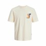 T shirt à manches courtes Enfant Jack & Jones tampa Back Beige: Plus de 300.000 produits de grandes marques en vente directe à p