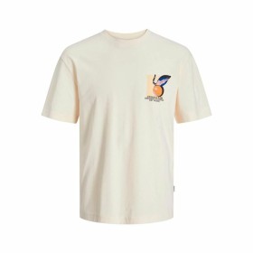 T shirt à manches courtes Enfant Jack & Jones tampa Back Beige: Plus de 300.000 produits de grandes marques en vente directe à p