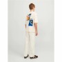 T shirt à manches courtes Enfant Jack & Jones tampa Back Beige: Plus de 300.000 produits de grandes marques en vente directe à p