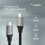 Câble USB-C Varta 2 m Noir: Plus de 300.000 produits de grandes marques en vente directe à prix usine sur cadeaufou.com. Label b