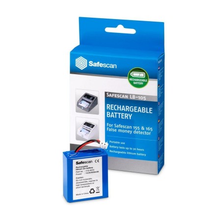 Batterie pour Détecteur de Faux Billets Safescan LB-105 Bleu: Plus de 300.000 produits de grandes marques en vente directe à pri