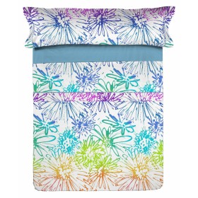 Jeu de draps Lois HIPPY Bleu Lit 1 persone: Plus de 300.000 produits de grandes marques en vente directe à prix usine sur cadeau