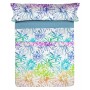 Jeu de draps Lois HIPPY Bleu Lit 1 persone: Plus de 300.000 produits de grandes marques en vente directe à prix usine sur cadeau