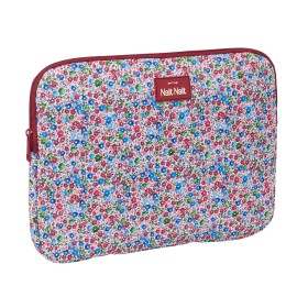 Housse d'ordinateur portable Nait Nait Flores coimbra burdeos Bordeaux 34 x 25 x 2 cm: Plus de 300.000 produits de grandes marqu