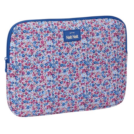 Housse d'ordinateur portable Nait Nait Flores coimbra azul Bleu 34 x 25 x 2 cm: Plus de 300.000 produits de grandes marques en v