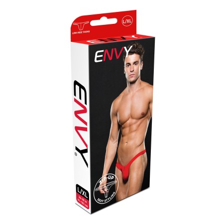 Tanga Lowrise Envy Zip Rouge L/XL: Plus de 300.000 produits de grandes marques en vente directe à prix usine sur cadeaufou.com. 