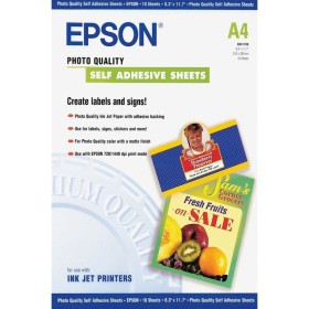 Papier adhésif Epson C13S041106 A4 10 Volets (1 Unité): Plus de 300.000 produits de grandes marques en vente directe à prix usin