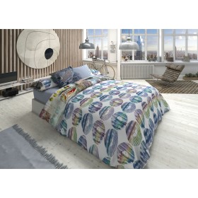 Parure de couette Lois MEGANO P. Bleu Lit 1 persone 2 Pièces: Plus de 300.000 produits de grandes marques en vente directe à pri