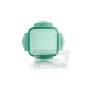 Boîte à lunch hermétique Ibili 790408 Verre 800 ml 15,5 x 15,5 x 7 cm Vert: Plus de 300.000 produits de grandes marques en vente